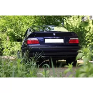 Rear Bumper with Side Skirts Trunk Spoiler Top Wing LTW Design suitable for BMW E36 3 Series (1992-1998) M3 Design
