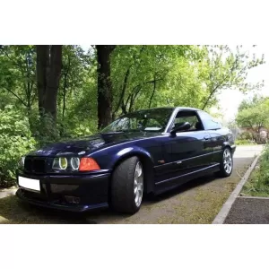 Rear Bumper with Side Skirts Trunk Spoiler Top Wing LTW Design suitable for BMW E36 3 Series (1992-1998) M3 Design