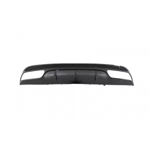 Bara Fata cu Difuzor Bara Spate cu Ornamente Evacuare Sport Editie Neagra compatibil cu Mercedes C-Class W205 S205 (2014-2020) C63 Design-image-6026854