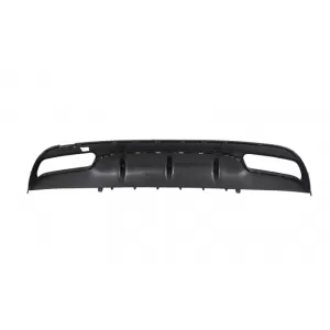 Bara Fata cu Difuzor Bara Spate cu Ornamente Evacuare Sport Editie Neagra compatibil cu Mercedes C-Class W205 S205 (2014-2020) C63 Design-image-6026859