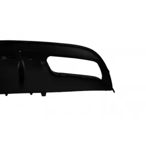 Bara Fata cu Difuzor Bara Spate cu Ornamente Evacuare Sport Editie Neagra compatibil cu Mercedes C-Class W205 S205 (2014-2020) C63 Design-image-6026860