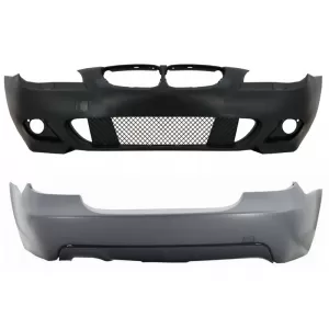image-11-Első lökhárító ködlámpa nélkül és hátsó lökhárító PDC támogatással, BMW 5 E60 2003-2010, M-Technik Dizájn