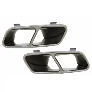 Body Kit für Mercedes A W176 12-18 A45 Look Spoiler Splitter Lamellen Aero-image-6081472