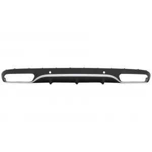 Heckdiffusor für Mercedes C-Klasse C205 A205 Coupé Cabriolet 14-19 C63 Look-image-6032860