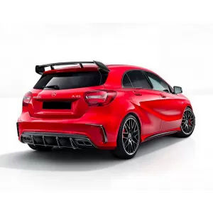 Rear Bumper Splitters Fins suitable for Mercedes A-Class W176 (2012-2018) A45 Aero Edition Look