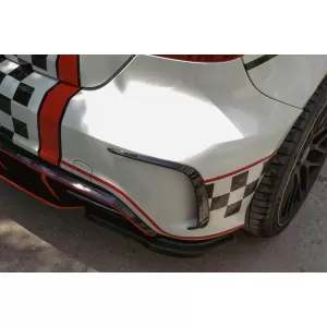 Rear Bumper Splitters Fins suitable for Mercedes A-Class W176 (2012-2018) A45 Aero Edition Look