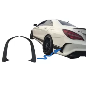 image-14-Hintere Splitter Seite Entlüftung für Mercedes CLA W117 C117 X117 13-18 A45 Look