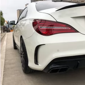 Prelungiri Extensii Bara Spate compatibil cu Mercedes CLA W117 C117 X117 (2013-2018) CLA45 Design-image-6032848