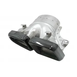 Ornamente tobe pentru sistemul de evacuare compatibil cu Mercedes M-Class W166 (2012-2015) CLS-Class W218 Facelift CLS630 Negru-image-6029691