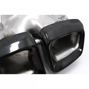 Ornamente tobe pentru sistemul de evacuare compatibil cu Mercedes M-Class W166 (2012-2015) CLS-Class W218 Facelift CLS630 Negru-image-6079259