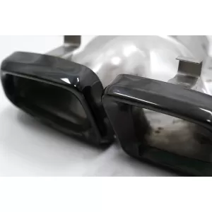 Ornamente tobe pentru sistemul de evacuare compatibil cu Mercedes M-Class W166 (2012-2015) CLS-Class W218 Facelift CLS630 Negru-image-6079260