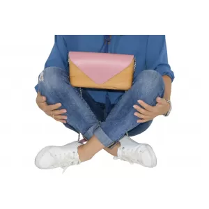 Lemnia Shoulder Bag Nude Pink - Handmade-image-6027732