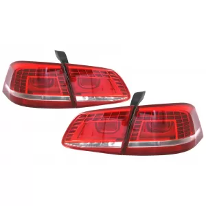 image-26-LED stražnja svjetla prikladna za VW Passat 3C B7 Facelift Sedan (10.2010-10.2014) Crveno bijela