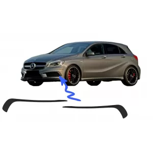 image-35-Prednji Branik Peraje branika Brows Aero pogodan za Mercedes A-klase W176 (2012-08.2015) A45 Dizjan