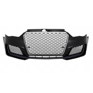 image-17-Fényszóró Audi A3 8V (2012-2015) 5D Hatchback Sportback RS3 Look króm-fekete