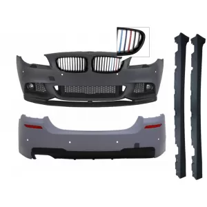 image-26-M-performance Dizájn komplett Body Kit, 3 színű M-Power Dizájn hűtőráccsal BMW F10 5 modellekhez