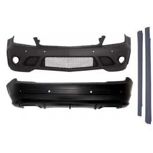 image-29-Body Kit MERCEDES-Benz C-osztály W204 (2007-2012) modellekhez, C63 AMG Dizájn