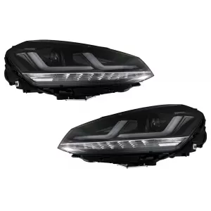 Osram Full LED Scheinwerfer LEDriving für VW Golf 7 12-17 Schwarz für Halogen-image-6034665