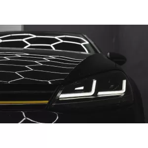 Osram Full LED Scheinwerfer LEDriving für VW Golf 7 12-17 Schwarz für Halogen-image-6089235