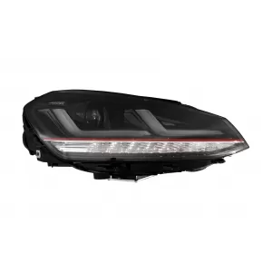 Osram Full LED Scheinwerfer für VW Golf 7 VII 12-17 rot GTI Upgrade für Halogen-image-6034599
