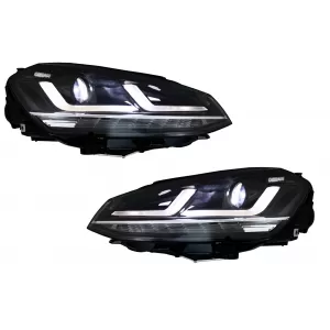 Osram Full LED Phares pour VW Golf 7 12-17 Chrome Améliorer seul pour halogène--image-6034439