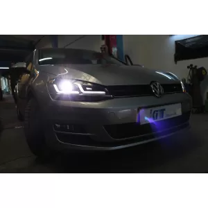 Osram Full LED Phares pour VW Golf 7 12-17 Chrome Améliorer seul pour halogène--image-6040710
