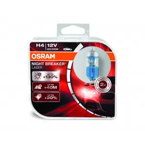 image-52-OSRAM Night Breaker Laser H4 12V 60/55W halogén fényszóró izzó +130% 64193NBL Duobox (2 darab)