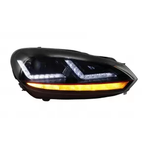 Osram Xenon Scheinwerfer für VW Golf 6 VI 08-12 Rote GTI LED Dynamic Sequential-image-6028763