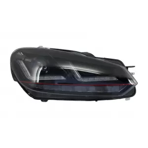 Osram Xenon Scheinwerfer für VW Golf 6 VI 08-12 Rote GTI LED Dynamic Sequential-image-6028767