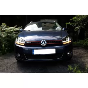 Osram Xenon Scheinwerfer für VW Golf 6 VI 08-12 Rote GTI LED Dynamic Sequential-image-6028771