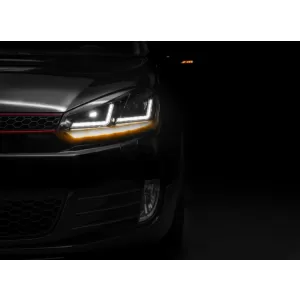 Osram Xenon Scheinwerfer für VW Golf 6 VI 08-12 Rote GTI LED Dynamic Sequential-image-6028773