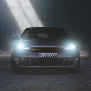 Osram Xenon Scheinwerfer für VW Golf 6 VI 08-12 Rote GTI LED Dynamic Sequential-image-6028775