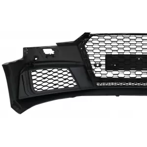 Stoßstange für Audi A4 B9 8W 2016-2018 Quattro RS4 Look Bienenwabe Gitter Unterlippe-image-6033382