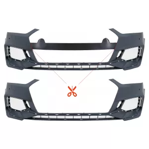Frontstoßstange für Audi A5 F5 2017-2019 Quattro RS5 Look Kühlergrill-image-6100429
