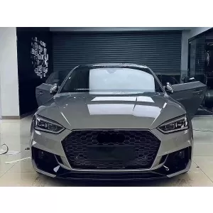 Frontstoßstange für Audi A5 F5 2017-2019 Quattro RS5 Look Kühlergrill-image-6126427