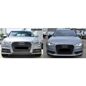 Front Bumper suitable for Audi A6 C7 4G (2011-2015) RS6 Design