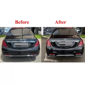 Body Kit suitable for Mercedes S-Class W222 Facelift (2013-08.2020) S63 Design-image-6350716
