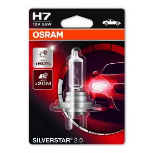image-65-OSRAM halogén fényszóró izzó SILVERSTAR 2.0 64210SV2 H7 12V 55W blister (1 db)