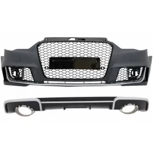 image-54-Frontstoßstange für Audi A3 8V 2012-2015 Diffusor Tipps Hatchback Sportback RS3 Look