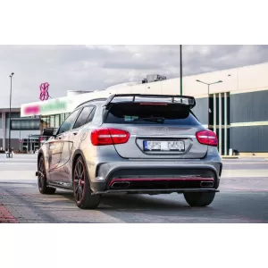 Roof Boot Lid Spoiler suitable for Mercedes GLA X156 (2014-2019) GLA45 Design Piano Black