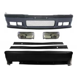 image-15-Komplett Body Kit BMW 3 E36 1992-1998, M3 Dizájn, ködlámpával és küszöb spoilerrel