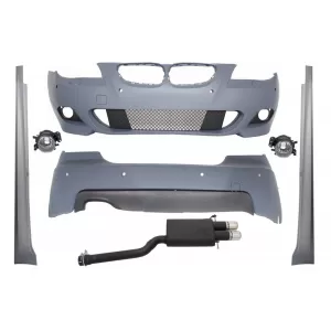image-16-Body Kit kipufogórendszerrel és Twin Sport kipufogóvégekkel, BMW 5 E60 (2003-2007), M-Technik Dizájn, PDC 24mm