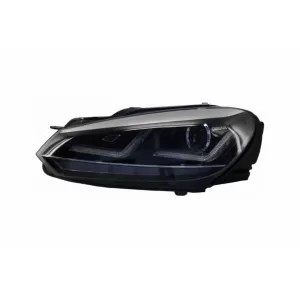 Kühlergrill für VW Golf VI 08-12 Osram Scheinwerfer LED Dynamic Sequential R20 Look-image-6031805