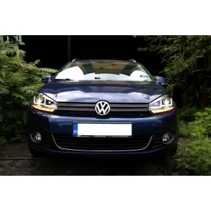 Kühlergrill für VW Golf VI 08-12 Osram Scheinwerfer LED Dynamic Sequential R20 Look-image-6031812