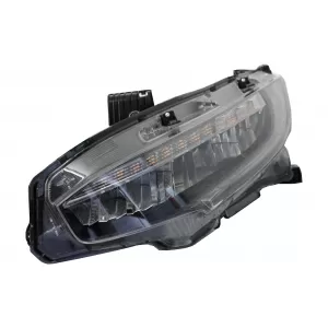 Headlights Full LED suitable for Honda Civic Mk10 FC/FK (2016-Up) Sedan & Hatchback with Sequential Dynamic Turning Lights