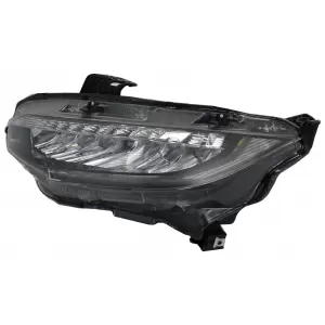 Headlights Full LED suitable for Honda Civic Mk10 FC/FK (2016-Up) Sedan & Hatchback with Sequential Dynamic Turning Lights