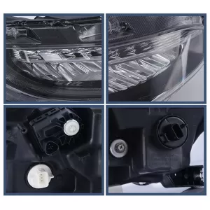 Headlights Full LED suitable for Honda Civic Mk10 FC/FK (2016-Up) Sedan & Hatchback with Sequential Dynamic Turning Lights