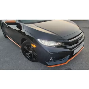 Headlights Full LED suitable for Honda Civic Mk10 FC/FK (2016-Up) Sedan & Hatchback with Sequential Dynamic Turning Lights