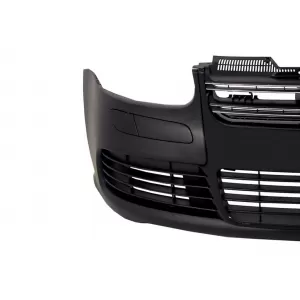 Stoßstange für VW Golf V 5 2003-2007 Seitenschweller R32 Glänzend schwarz Gitter-image-6032554