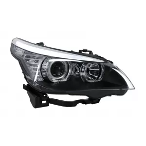 Faruri LED Dayline Angel Eyes compatibil cu BMW Seria 5  E60 E61 (2003-2007) LCI Design-image-6033689